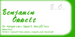 benjamin oppelt business card